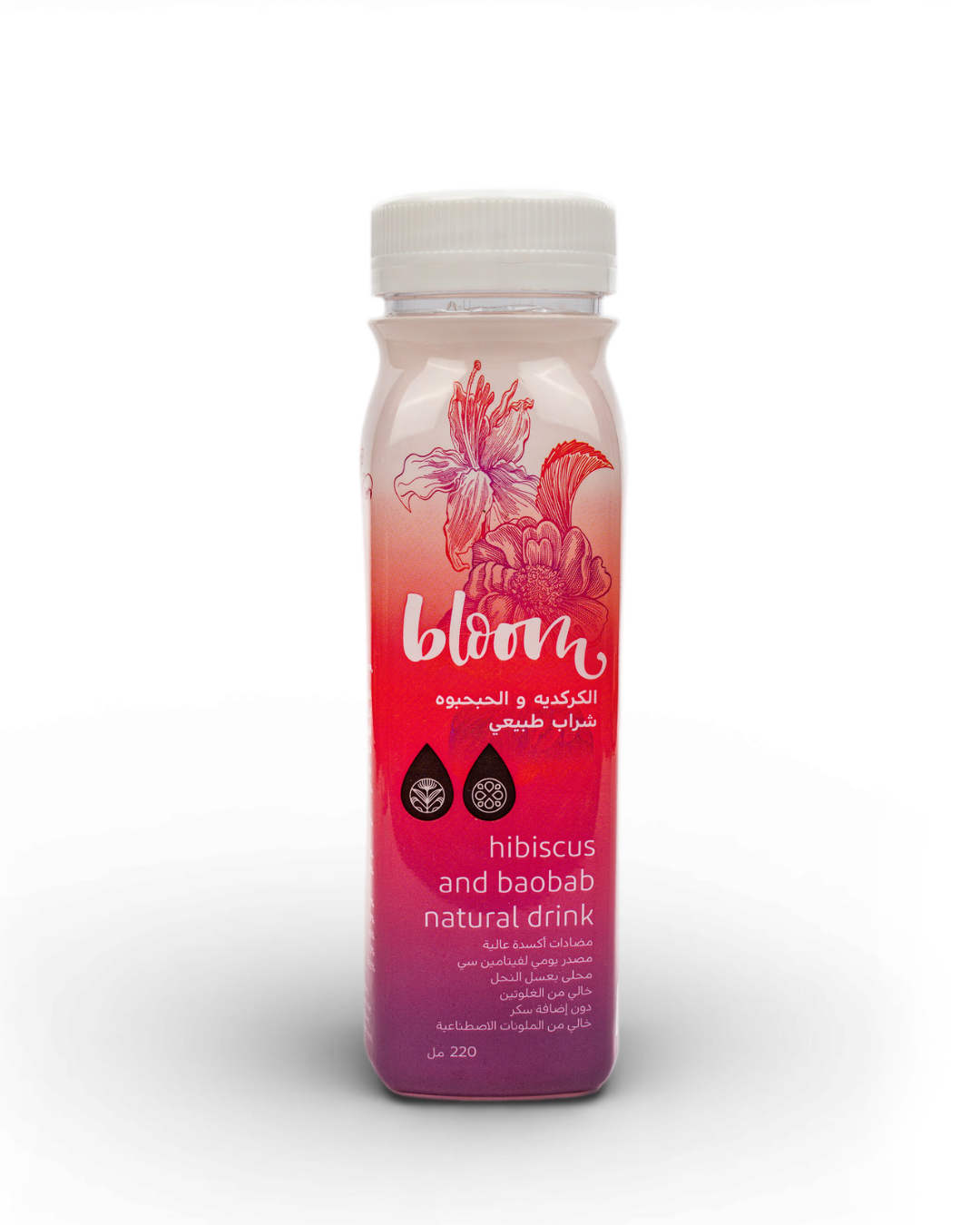 Hibiscus & Baobab Natural Drink 220ml