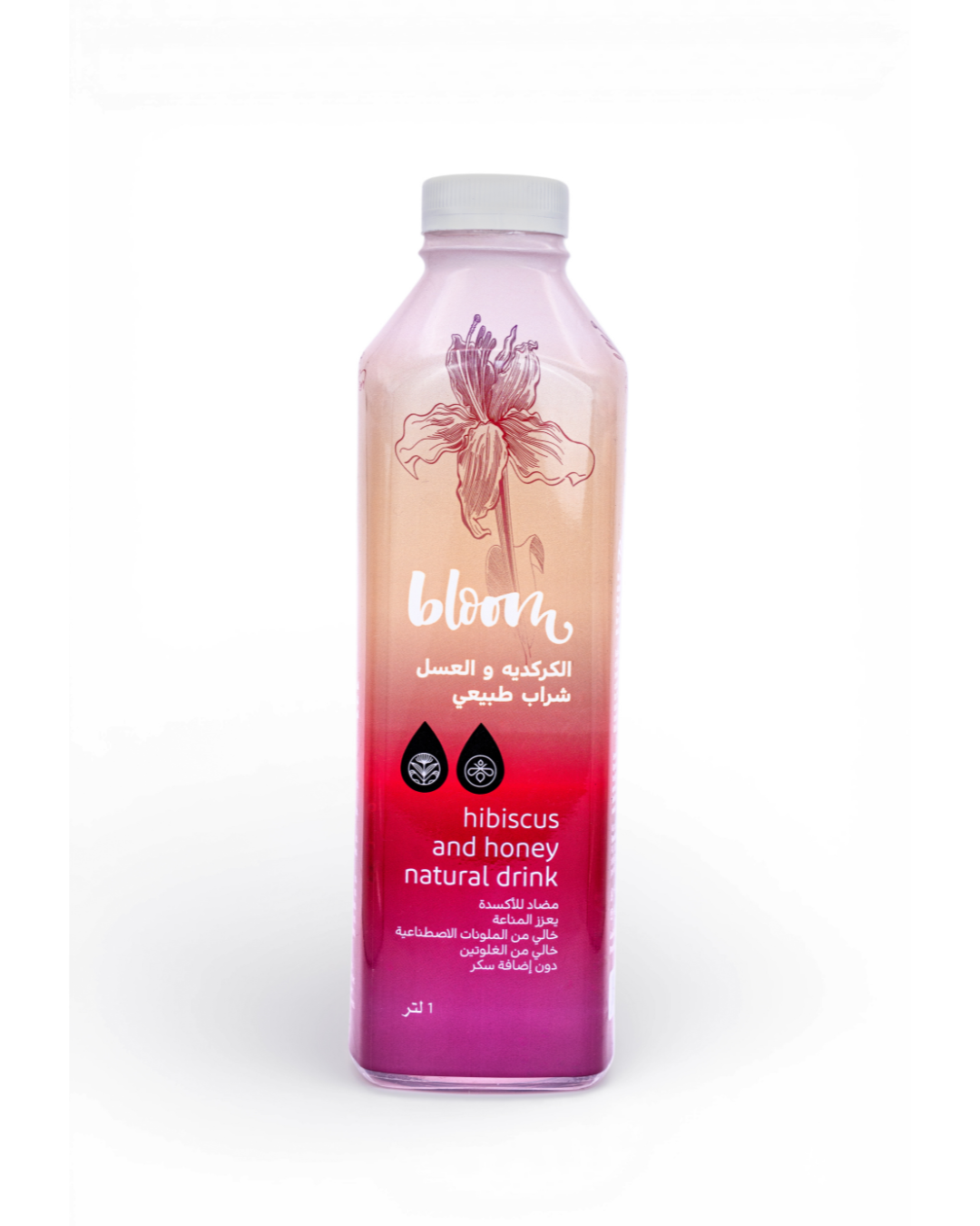 Hibiscus & Honey Natural Drink 1L