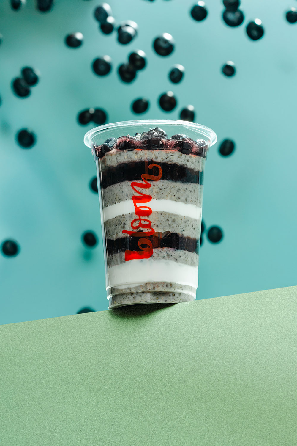 Blueberry chia Parfait