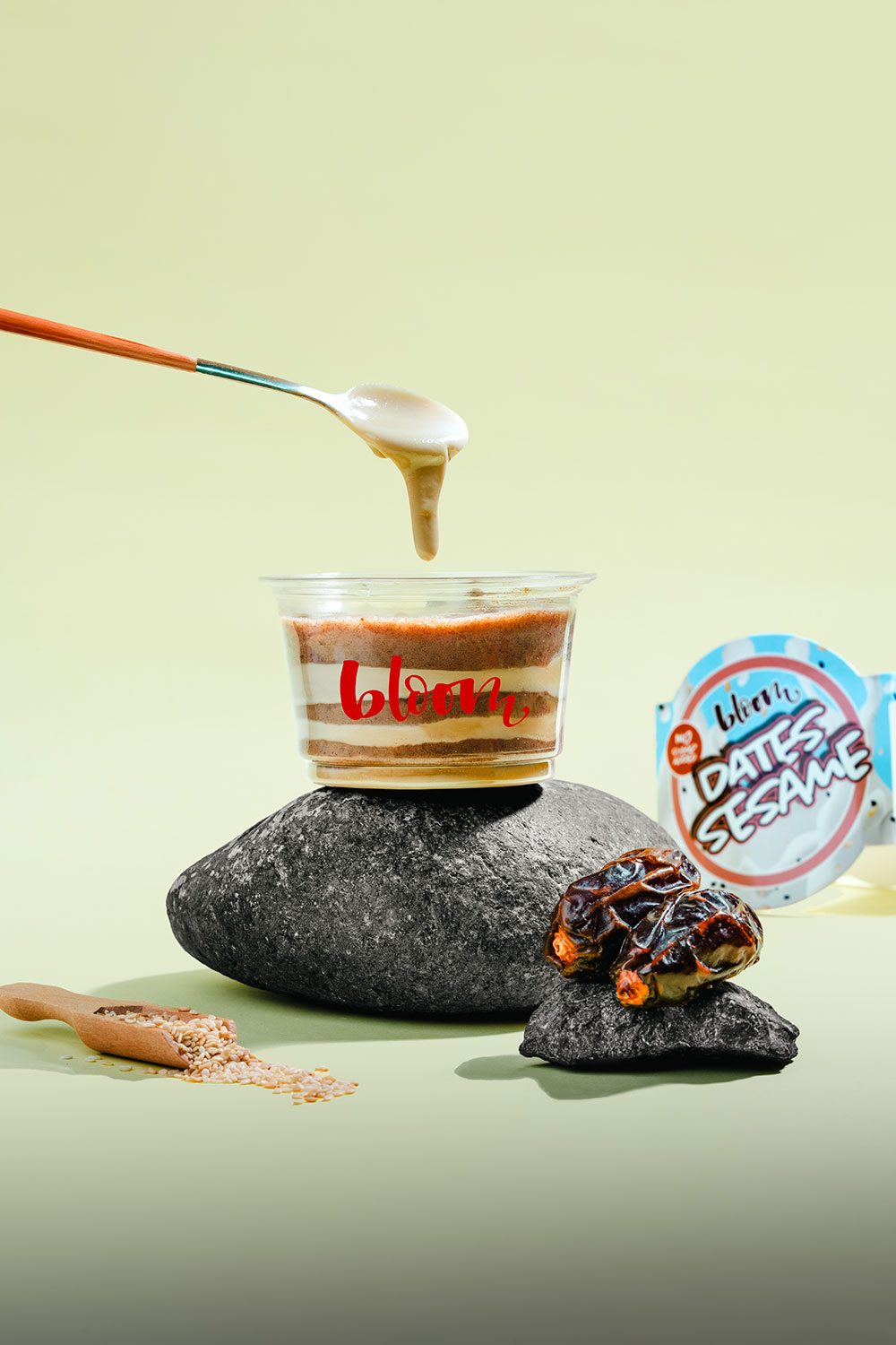 Dates and Sesame Pudding 1