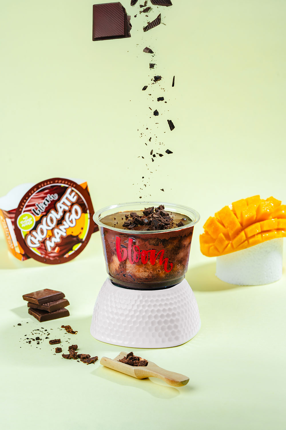 Mango Date Chocolate Mousse Vegan