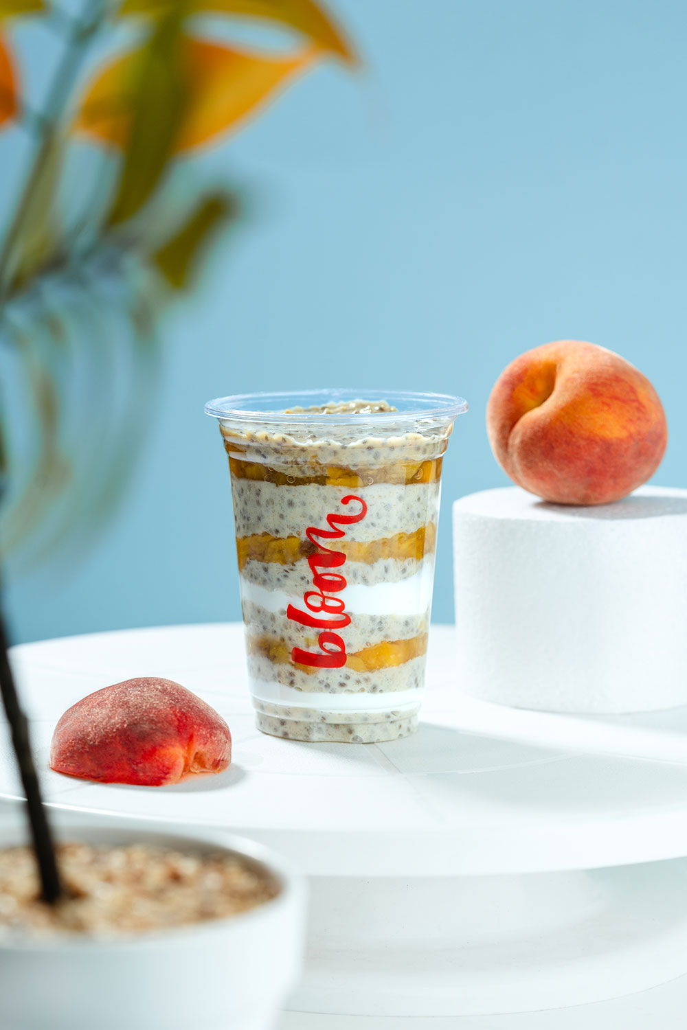 Peach Chia Parfait
