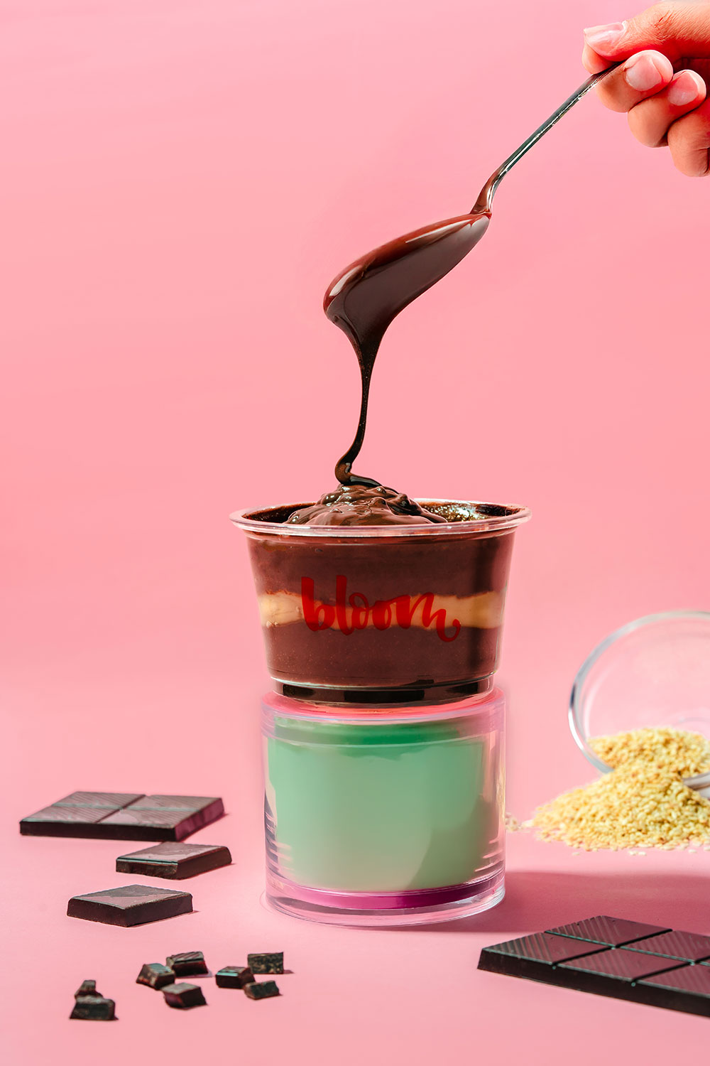 Sesame Date Chocolate Mousse Vegan 1