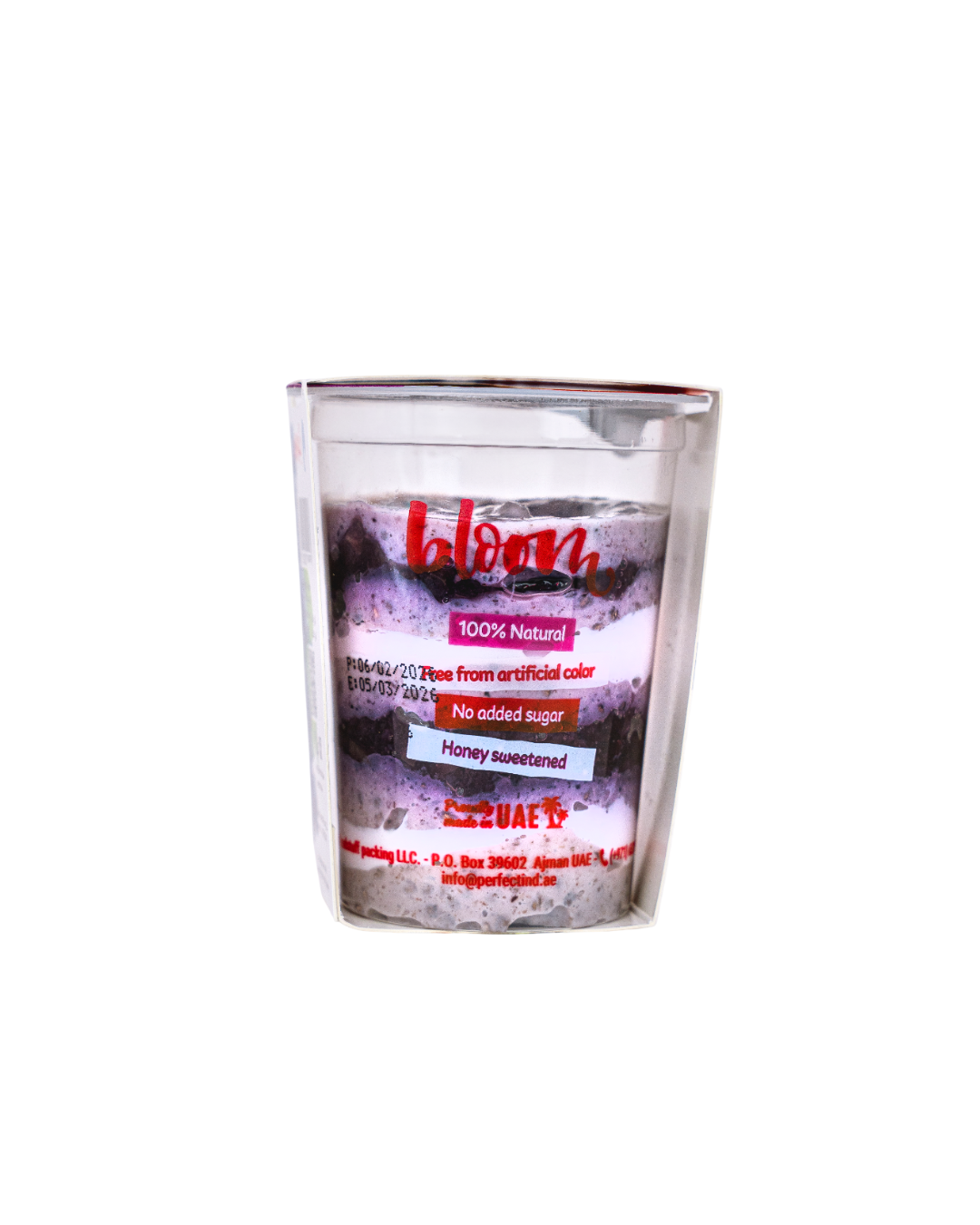 Blueberry chia parfait